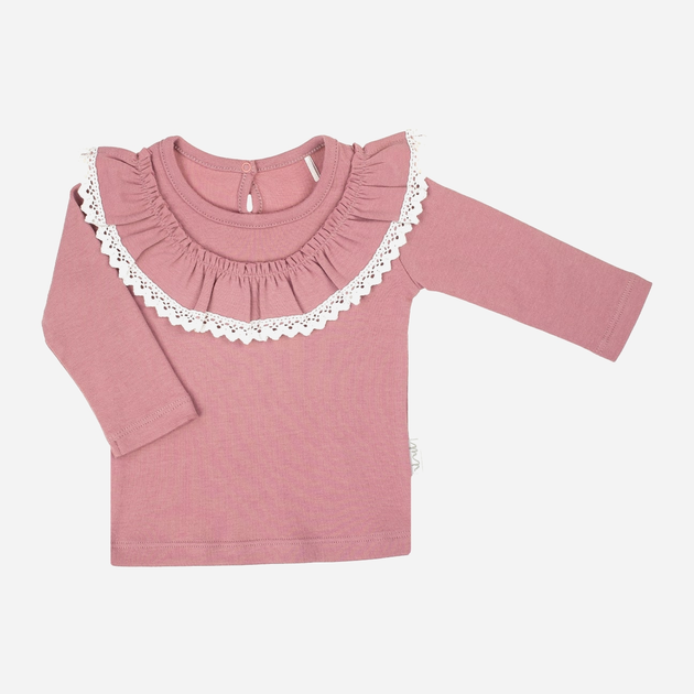 Koszulka z długim rękawem dziewczęca Nicol 204141 110 cm Różowa (5905601021537) - obraz 1