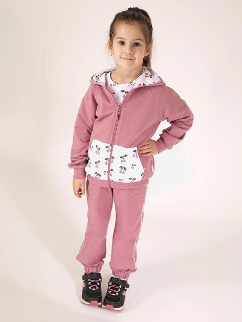 Дитячі спортивні штани для дівчинки Nicol 204279 80 см Рожеві (5905601023739) - зображення 2