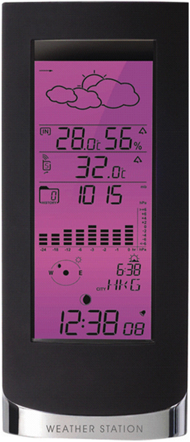 Метеостанция Technoline WS6501 Black Metall (WS6501) - изображение 4