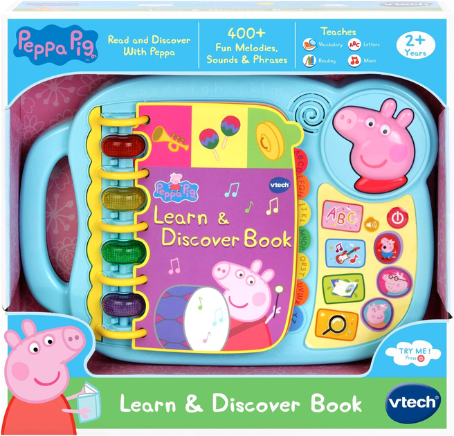 Zabawka edukacyjna Vtech Peppa Pig Learn and Discovery (5707152005321) - obraz 1