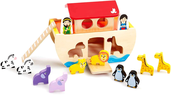 Сортер Woodlets Noah's Ark Shape (5056289414279) - зображення 3