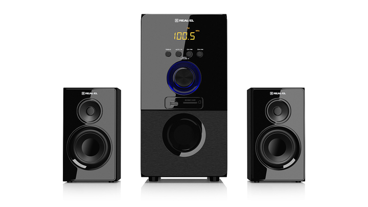 Акустична система REAL-EL M-555 Black (EL121300013) - зображення 2