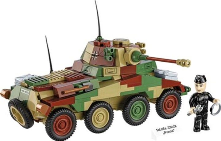 Конструктор Cobi Historical Collection WWII Puma 470 елементів (5902251022877) - зображення 7