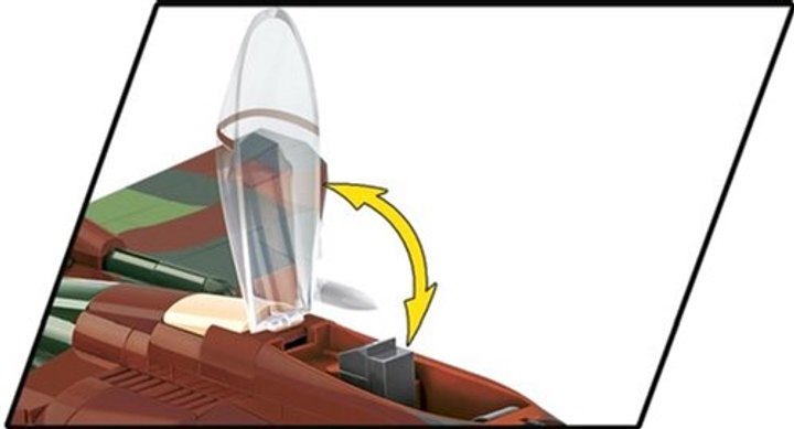 Конструктор Cobi Armed Force MiG-29 545 елементів (5902251058517) - зображення 7