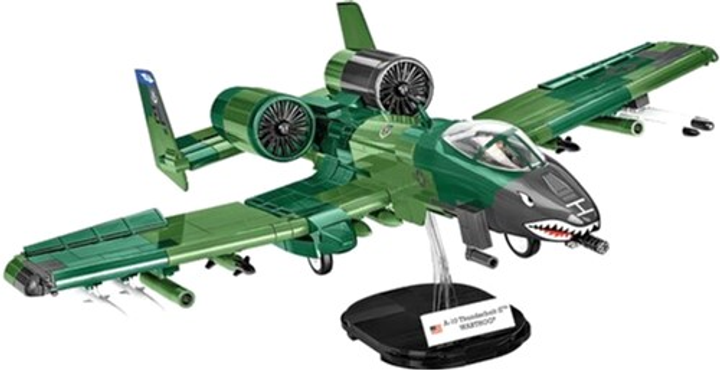 Конструктор Cobi Armed Forces Армійський штурмовик USA A-10 667 елементів (5902251058562) - зображення 9