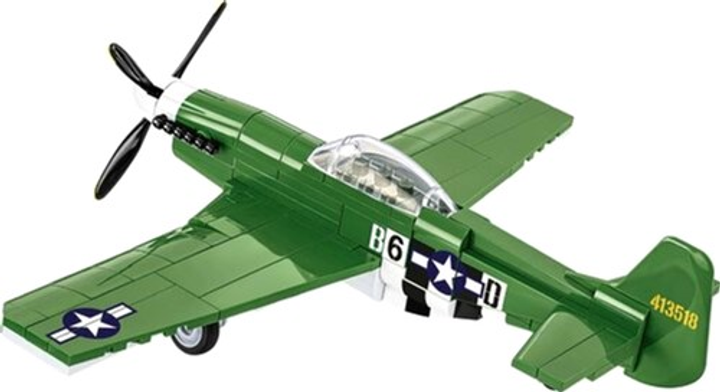 Klocki konstrukcyjne Cobi Historical Collection WWII North American P-51 Mustang 152 elementy (5902251058609) - obraz 5