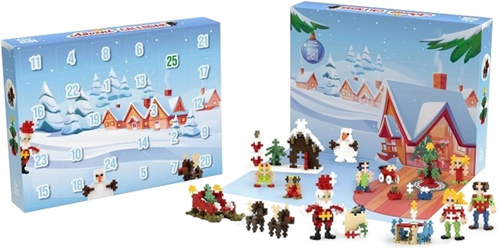 Конструктор Plus Plus Advent Calendar 600 елементів (5710409105408) - зображення 6