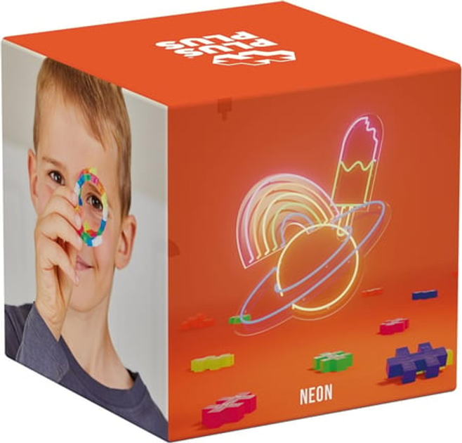 Конструктор Plus Plus Neon 600 елементів (5710409100045) - зображення 3