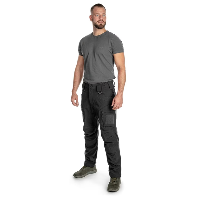 Штани вологозахисні Sturm Mil-Tec Softshell Pants Assault M Black - зображення 2