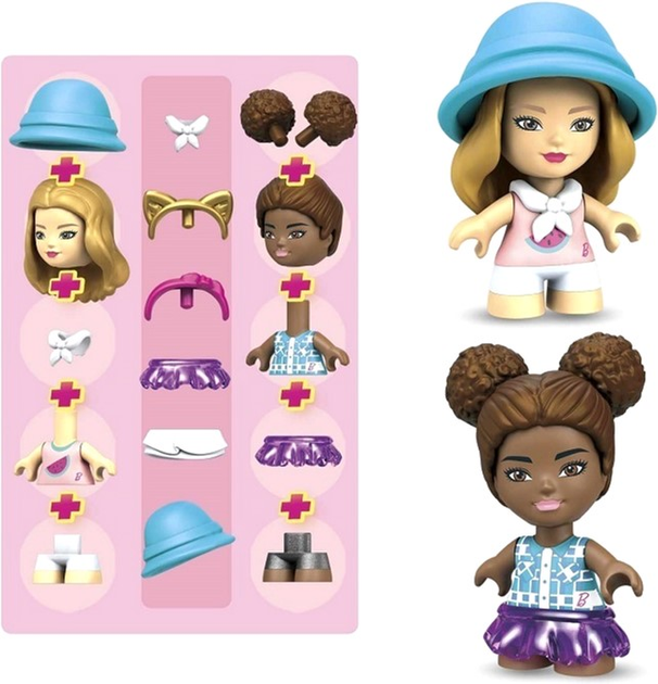Klocki konstrukcyjne Barbie Wymarzony kamper 130 elementów (0887961945683) - obraz 4