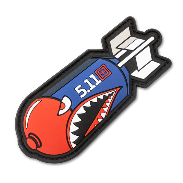 Нашивка 5.11 Tactical Bombs Away PatchBlue - зображення 1