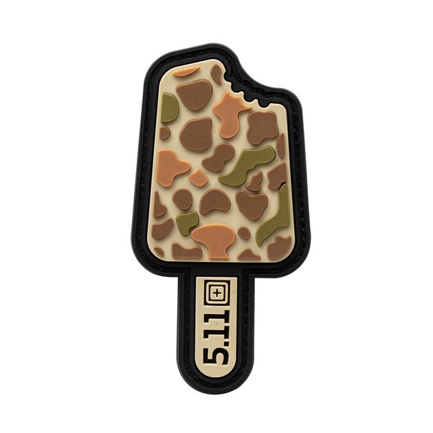 Нашивка 5.11 Tactical Camo Popsicle PatchKhaki Camo - зображення 1