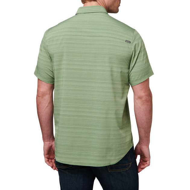 Рубашка тактическая 5.11 Tactical Ellis Short Sleeve Shirt L Desert Sage - изображение 2