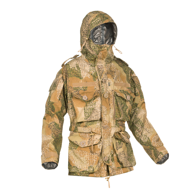 Куртка камуфляжна вологозахисна польова Smock PSWP S Varan camo Pat.31143/31140 - зображення 1