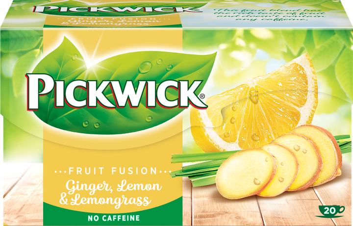 Коллекция фруктового чая Pickwick Fruit Fusion (Ginger, Lemon & Lemon grass, Citrus & Elderflower) 3 шт х 20 пакетиков (1845678901025) - Фото 5 Коллекция фруктового чая Pickwick Fruit Fusion (Ginger, Lemon & Lemon grass, Citrus & Elderflower) 3 шт х 20 пакетиков (1845678901025) - изображение 5