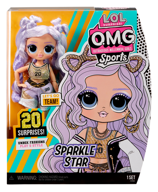 Lalka niespodzianka L.O.L. Surprise OMG Sparkle Star 27 cm (0035051584230) - obraz 1