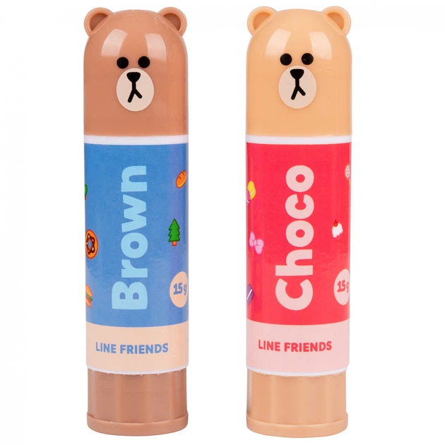 Клей-карандаш Yes 15г PVP Line Friends (320291) - изображение 2