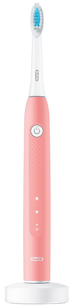 Електрична зубна щітка Oral-B Pulsonic Slim Clean 2000 рожева - зображення 1