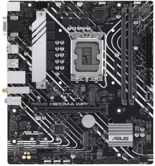 Материнська плата Asus PRIME H610M-A WIFI (s1700, Intel H610, PCI-Ex16) - зображення 1