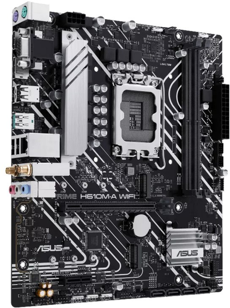Материнська плата Asus PRIME H610M-A WIFI (s1700, Intel H610, PCI-Ex16) - зображення 2