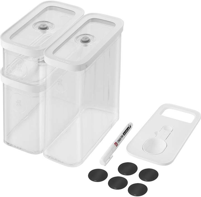 Набір пластикових контейнерів Zwilling M Fresh & Save Cube 5 шт (1026082) - зображення 1