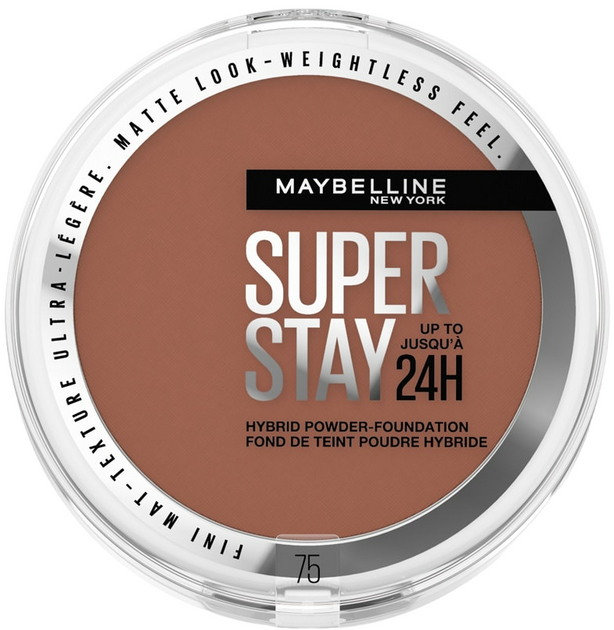 Puder-baza do twarzy Maybelline New York Superstay 24H Hybrid Powder Foundation 75 9 g (3600531666729) - obraz 1