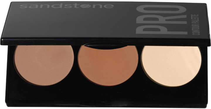 Paletka do konturowania Sandstone Pro Contour Palette Fair 18 g (5713584003309) - obraz 1