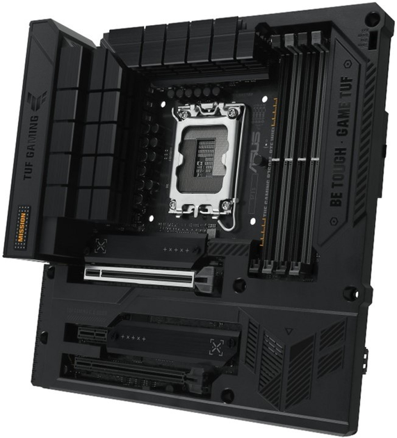 Материнська плата Asus TUF GAMING B760M-BTF WIFI (s1700, Intel B760, PCI-Ex16) - зображення 3
