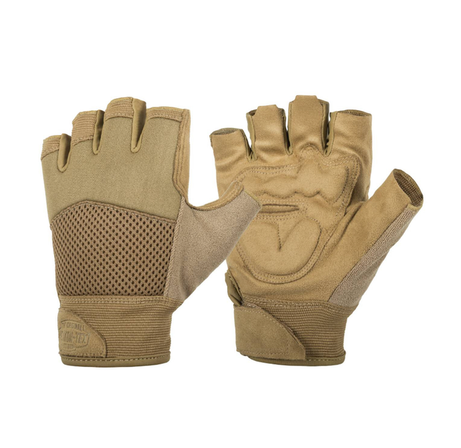 Рукавиці тактичні Helikon-Tex Короткопалі L Койот Half Finger Mk2 Gloves - Coyote (RK-HF2-NE-11-B05-L) - изображение 1