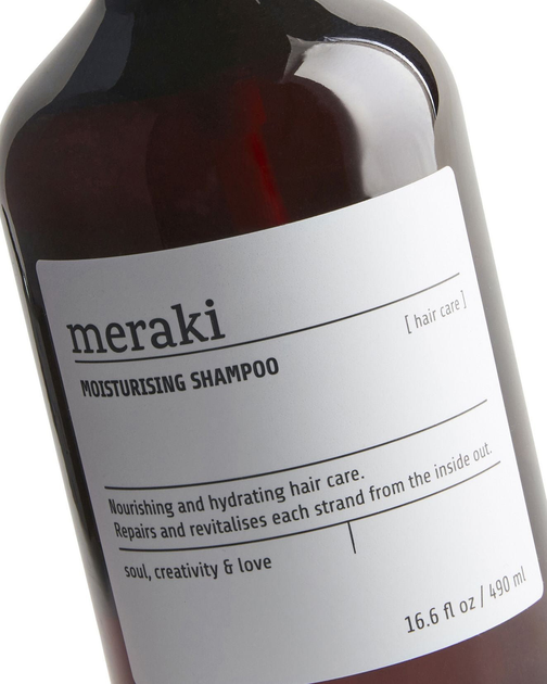Шампунь для відновлення волосся Meraki Moisturising 490 мл (5707644787322) - зображення 3