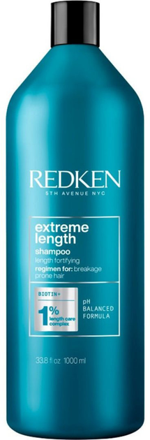Szampon do wzmocnienia włosów Redken Extreme Length 1000 ml (3474636930531) - obraz 1