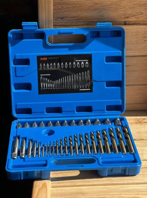 Набір універсальних насадок для шуруповерта та дриля Drill set AND - Фото 3 Набір універсальних насадок для шуруповерта та дриля Drill set AND - зображення 3