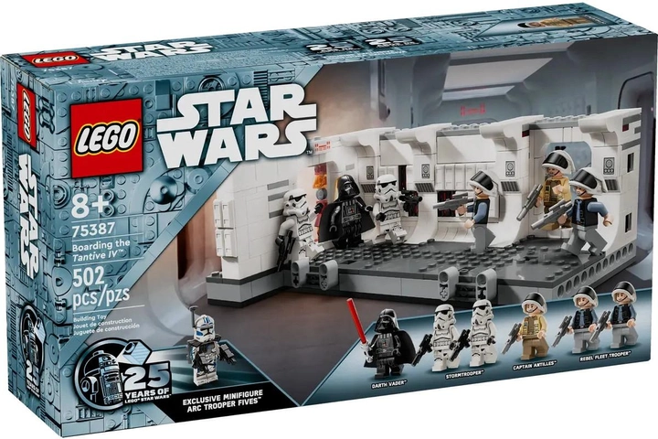 Zestaw klocków Lego Star Wars Wejście na pokład statku kosmicznego Tantive IV 502 elementy (75387) - obraz 1