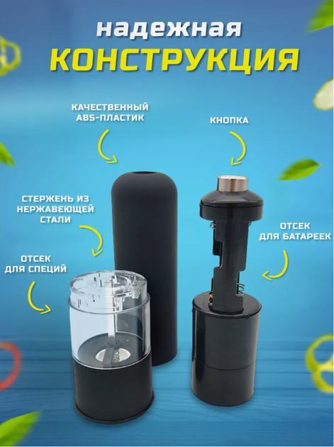 Электрическая автоматическая мельница для специй Dispener - изображение 4
