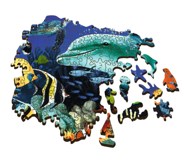 Puzzle Trefl Morskie życie drewniane 500+1 elementów (5900511201536) - obraz 3