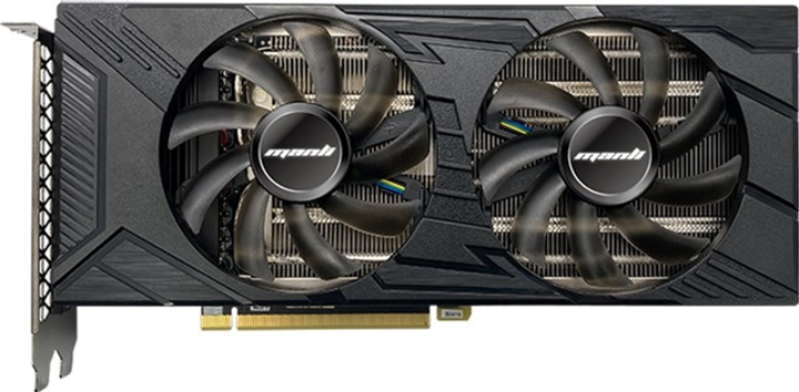 Видеокарта Manli PCI-Ex GeForce RTX 3060 Twin 12GB GDDR6 (192bit) (1777/15000) (1 x HDMI, 3 x DisplayPort) (N63030600M25210) - изображение 1