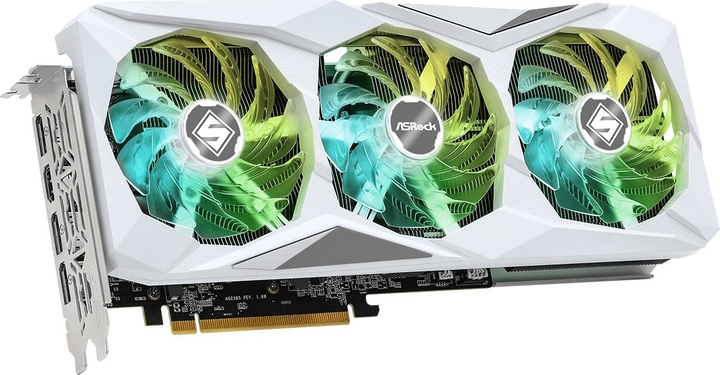 Видеокарта ASRock PCI-Ex Radeon RX 7600 XT Steel Legend OC