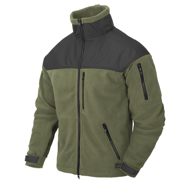 Кофта флісова Helikon-Tex Classic Army Jacket Olive/Black L - зображення 1