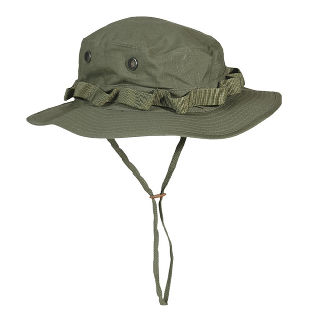 Панама тактична MIL-TEC US GI Boonie Hat Olive, M - зображення 1