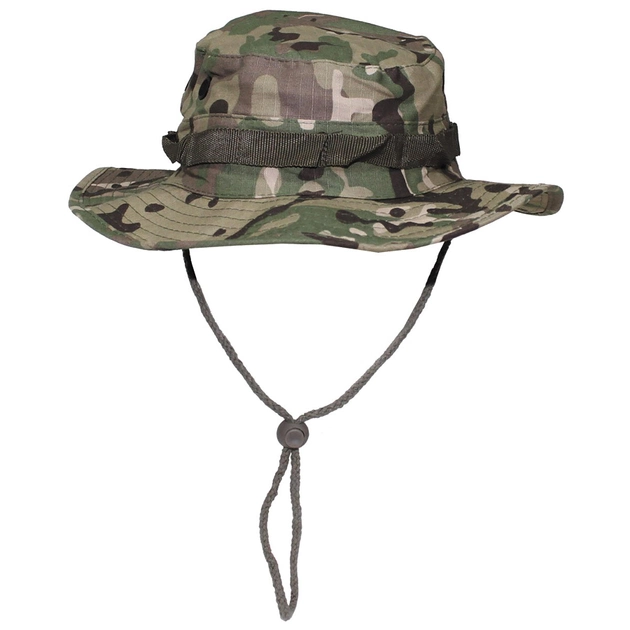 Панама військова MFH US GI Boonie Hat Ріп-Стоп Мультикам, 2XL - зображення 1