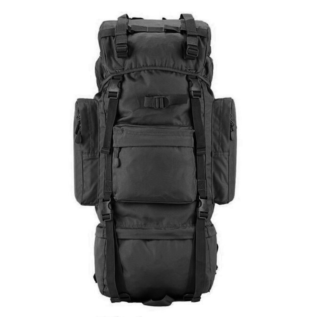Рюкзак польовий з рамою 75L Black - изображение 2