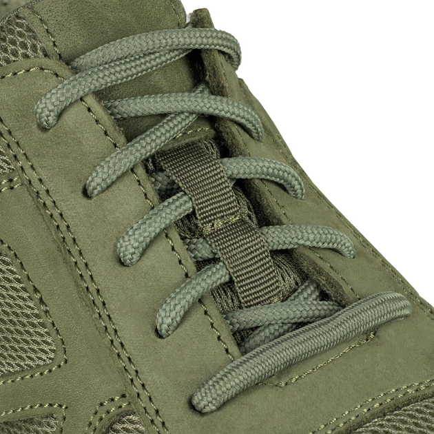 Кросівки тактичні Ягуар літні нубук з 3D-сіткою Оливкові 45 - зображення 2