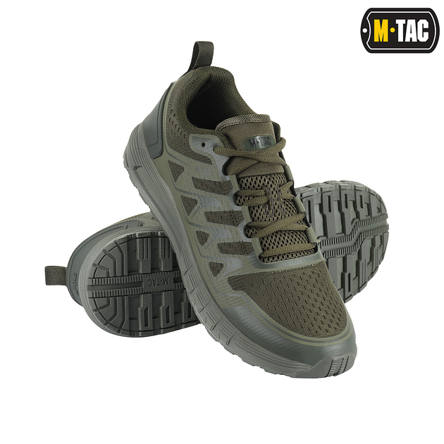 Тактичні кросівки M-Tac Summer Sport 37 Army Olive - зображення 1