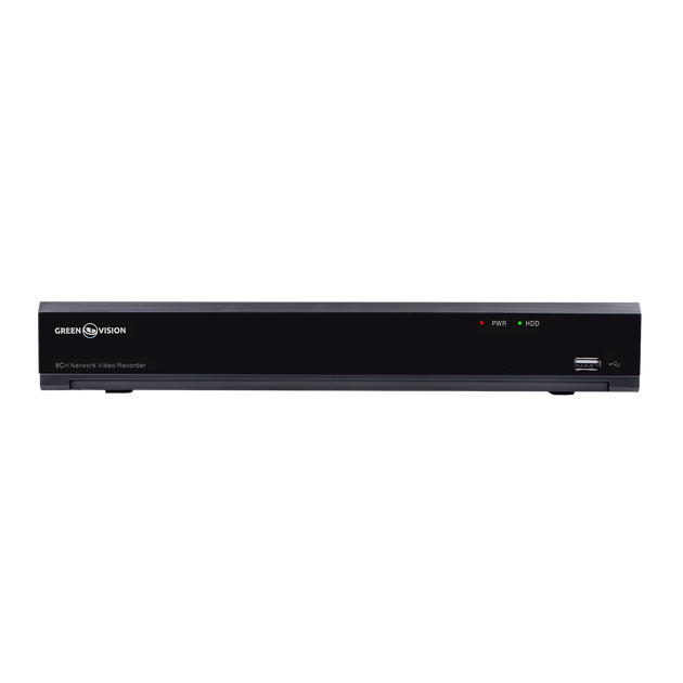 IP відеореєстратор 8-канальний 12MP NVR GreenVision GV-N-I016/08 (A) - изображение 4