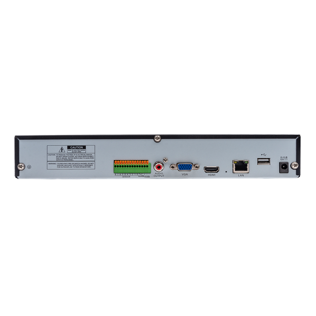 IP відеореєстратор 8-канальний 12MP NVR GreenVision GV-N-I016/08 (A) - изображение 5