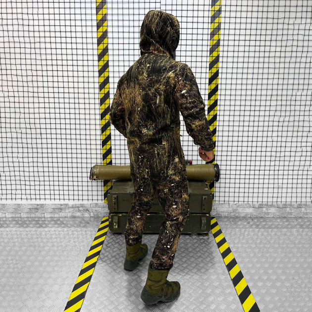 Демисезонный Маскировочный Костюм Куртка + Брюки / Мужской комплект Softshell камуфляж размер M - изображение 2