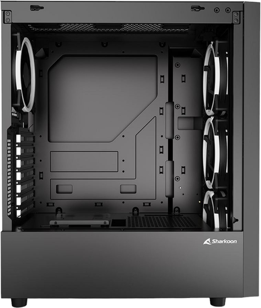 Корпус Sharkoon RGB Wave Black (4044951037544) - зображення 5