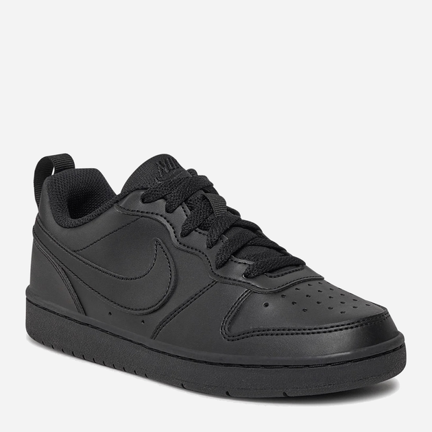 Підліткові кеди для хлопчика Nike Court Borough Low Recraft DV5456-002 35.5 (3.5Y) Чорні (196968173389) - зображення 2