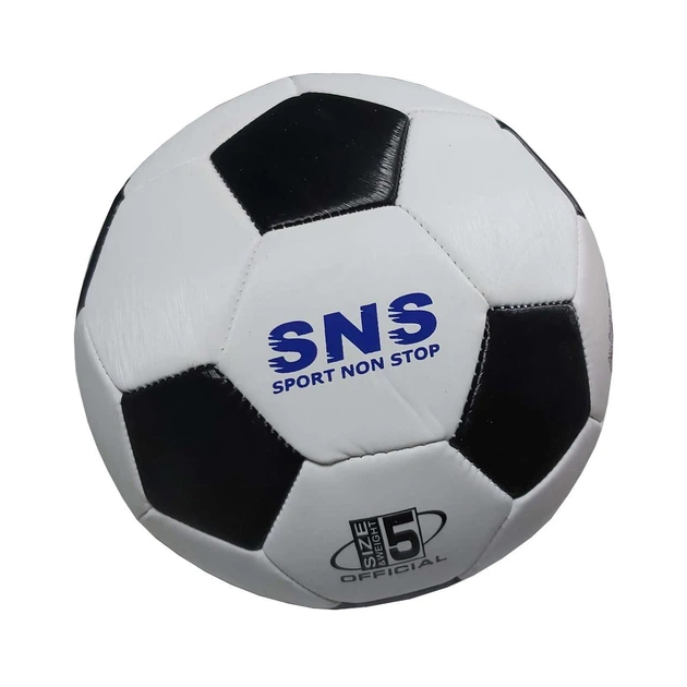 Мяч футбольный SNS размер 5 White/Black 14955076 - Фото 2 Мяч футбольный SNS размер 5 White/Black 14955076 - изображение 2