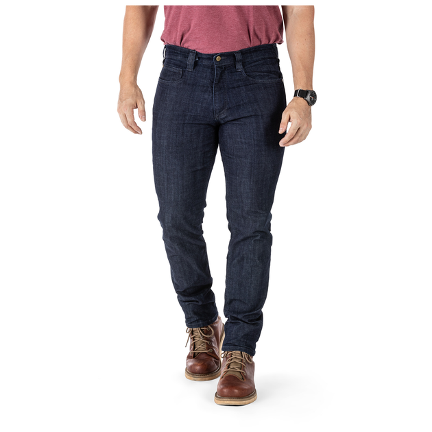 Брюки тактические джинсовые 5.11 Tactical Defender-Flex Slim Jeans W40/L30 Indigo - изображение 2